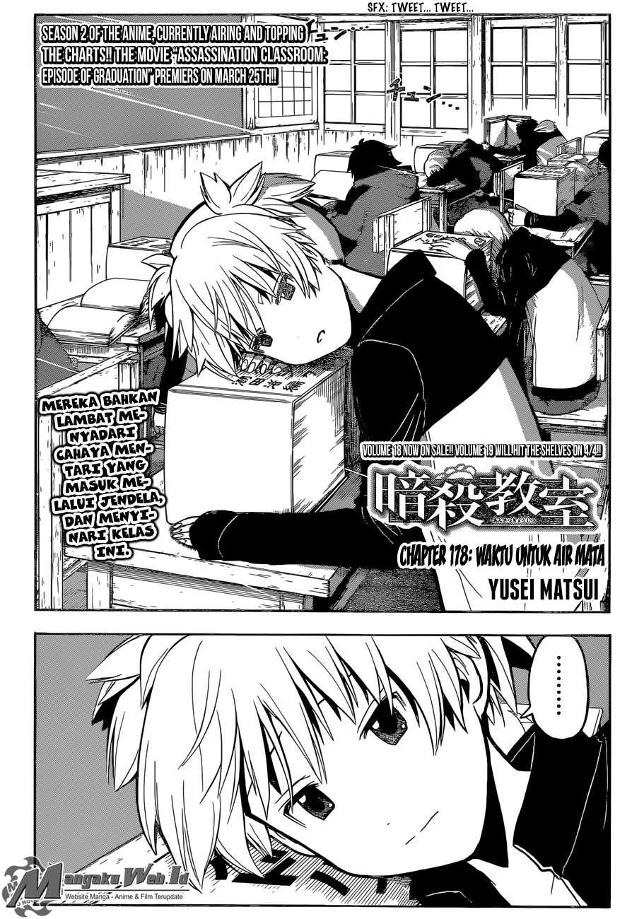 Halaman 5 dari Ansatsu Kyoushitsu Chapter 178