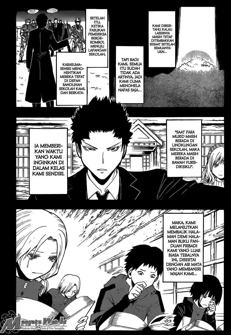 Halaman 7 dari Ansatsu Kyoushitsu Chapter 178