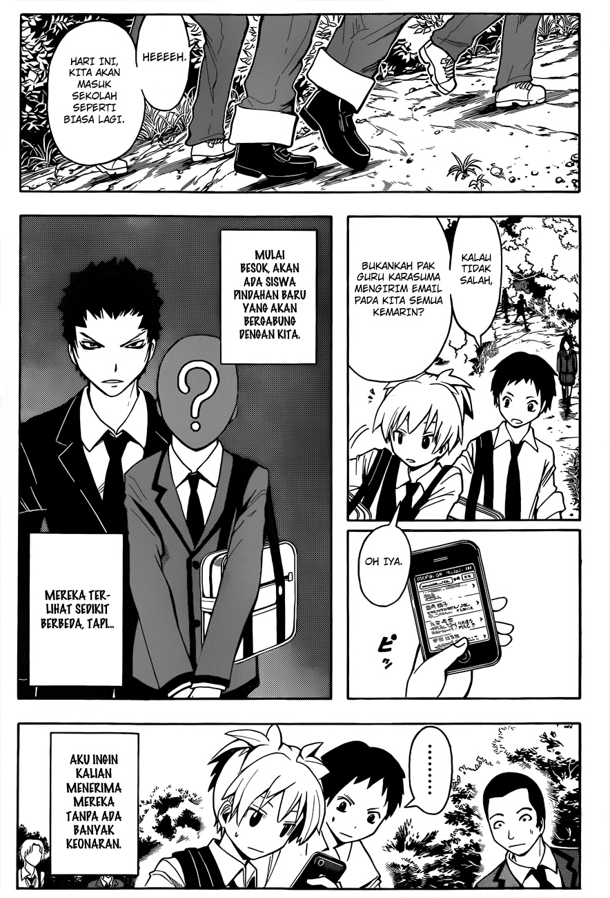 Halaman 6 dari Ansatsu Kyoushitsu Chapter 20