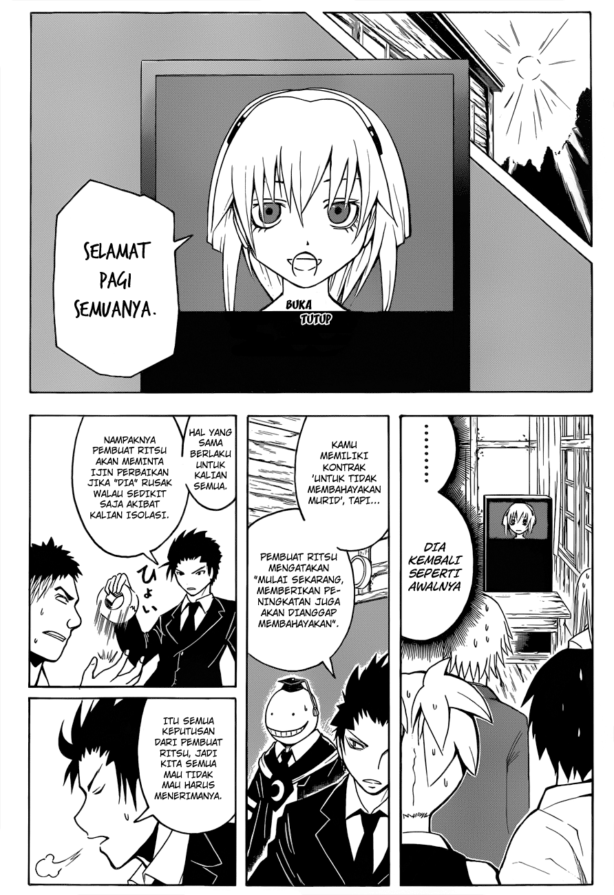 Halaman 14 dari Ansatsu Kyoushitsu Chapter 22