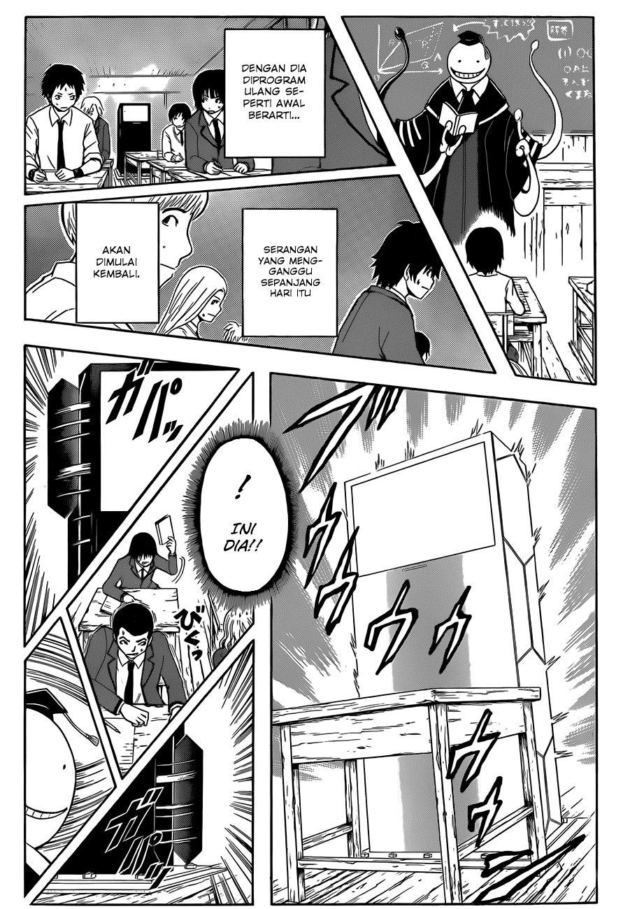 Halaman 16 dari Ansatsu Kyoushitsu Chapter 22