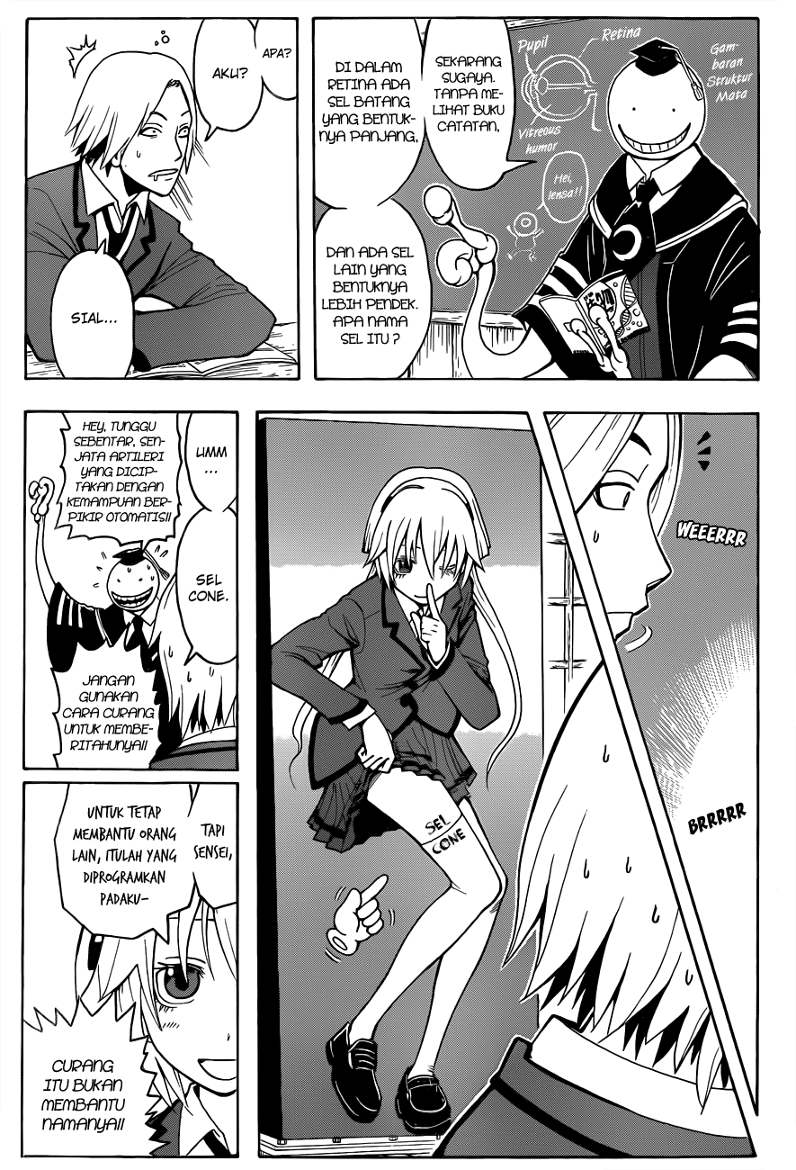 Halaman 6 dari Ansatsu Kyoushitsu Chapter 22