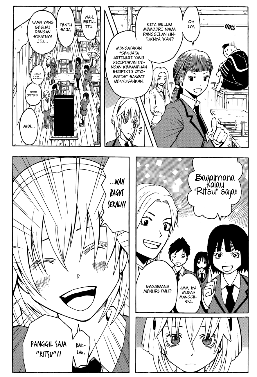 Halaman 9 dari Ansatsu Kyoushitsu Chapter 22