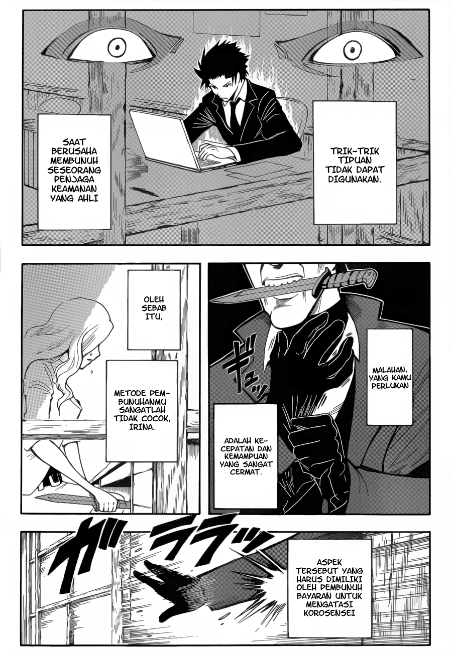 Halaman 14 dari Ansatsu Kyoushitsu Chapter 26