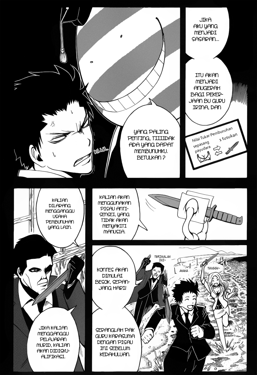 Halaman 5 dari Ansatsu Kyoushitsu Chapter 26