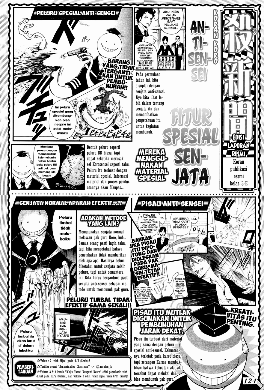 Halaman 3 dari Ansatsu Kyoushitsu Chapter 29