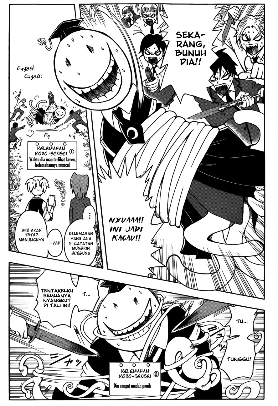 Halaman 15 dari Ansatsu Kyoushitsu Chapter 3