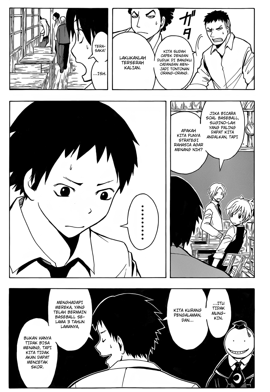 Halaman 10 dari Ansatsu Kyoushitsu Chapter 33
