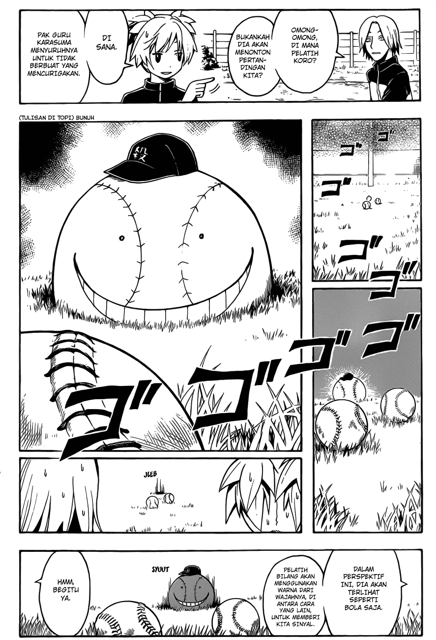 Halaman 19 dari Ansatsu Kyoushitsu Chapter 33