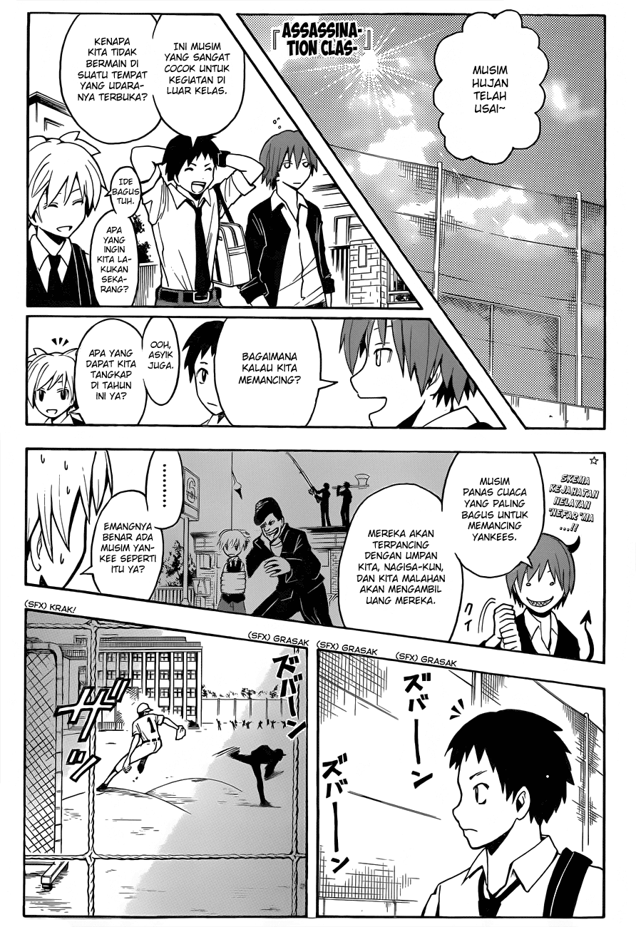 Halaman 2 dari Ansatsu Kyoushitsu Chapter 33