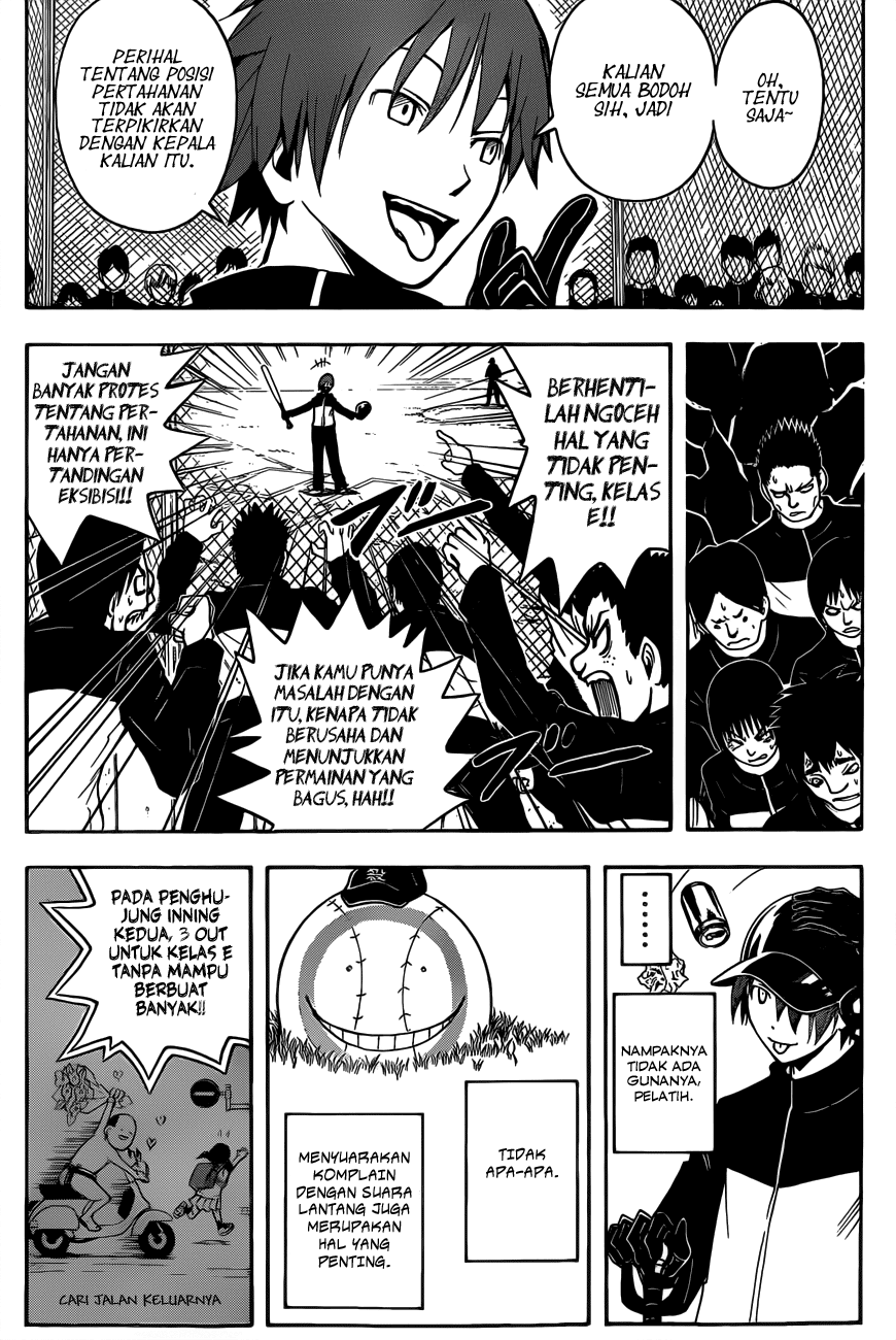 Halaman 17 dari Ansatsu Kyoushitsu Chapter 35