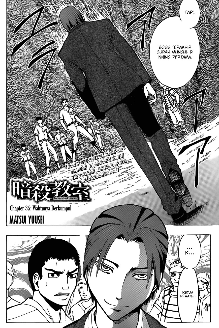 Halaman 3 dari Ansatsu Kyoushitsu Chapter 35