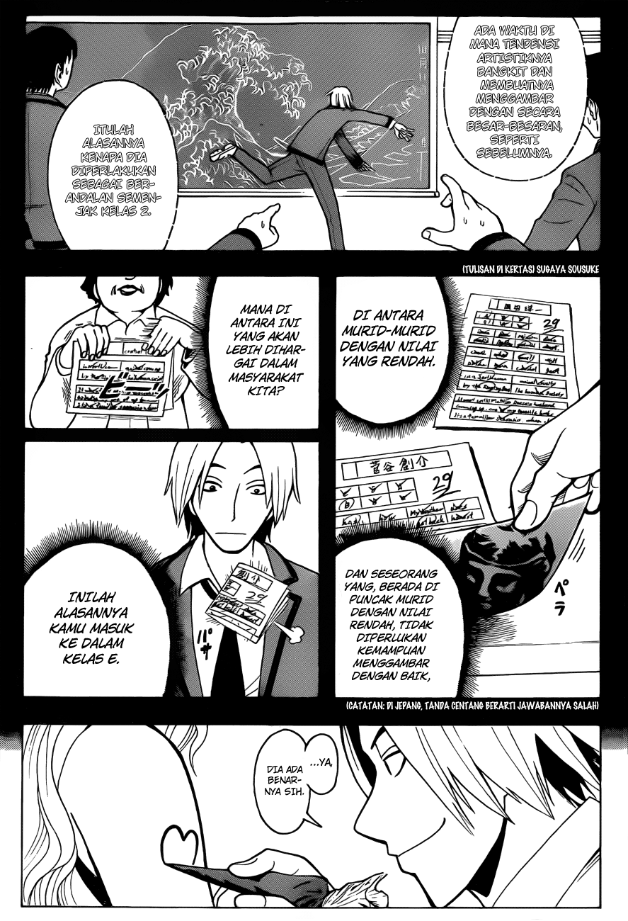 Halaman 12 dari Ansatsu Kyoushitsu Chapter 37