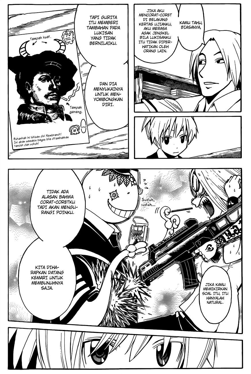 Halaman 19 dari Ansatsu Kyoushitsu Chapter 37