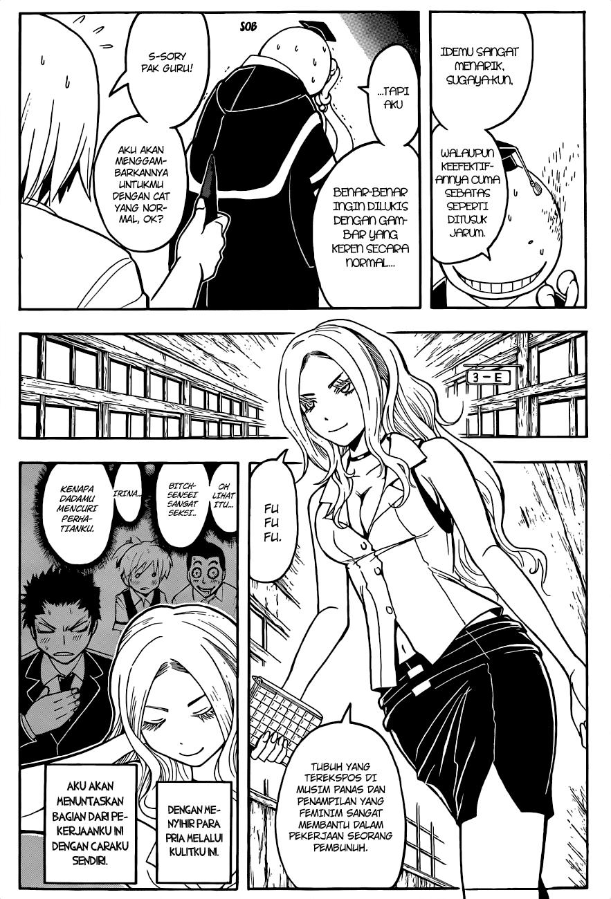 Halaman 8 dari Ansatsu Kyoushitsu Chapter 37
