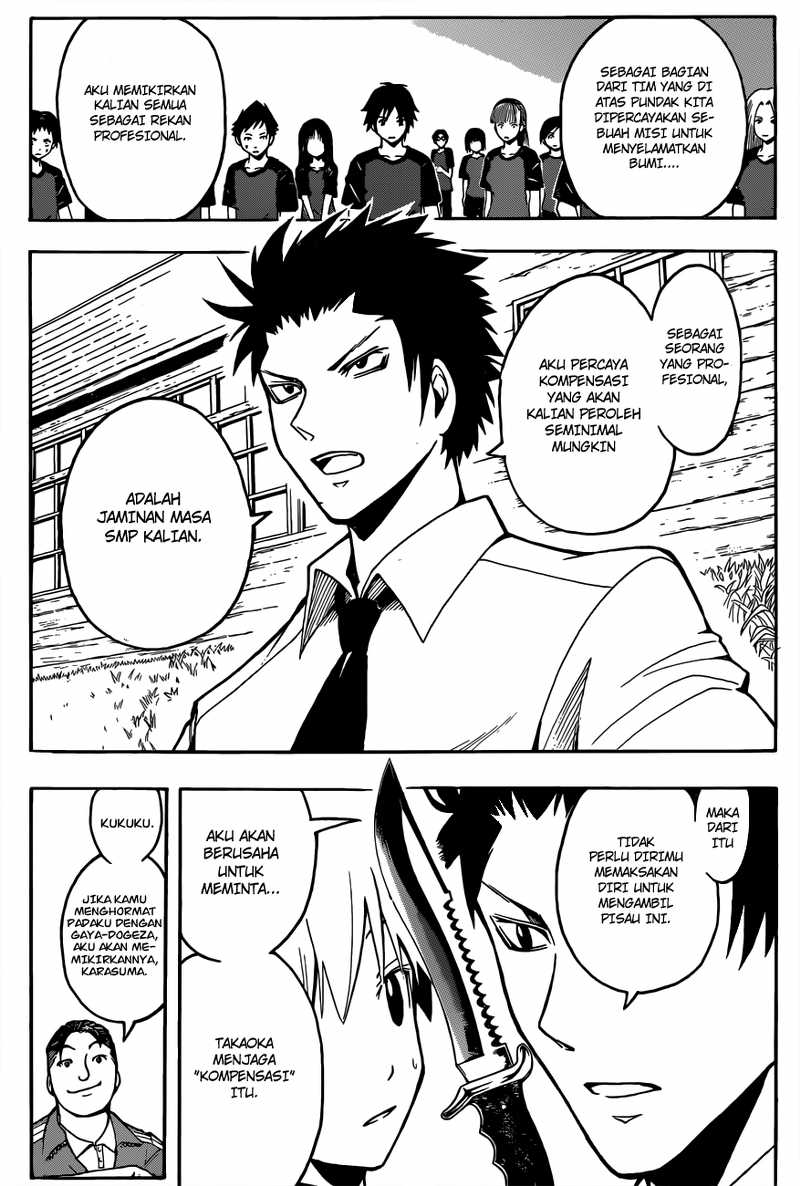 Halaman 18 dari Ansatsu Kyoushitsu Chapter 40