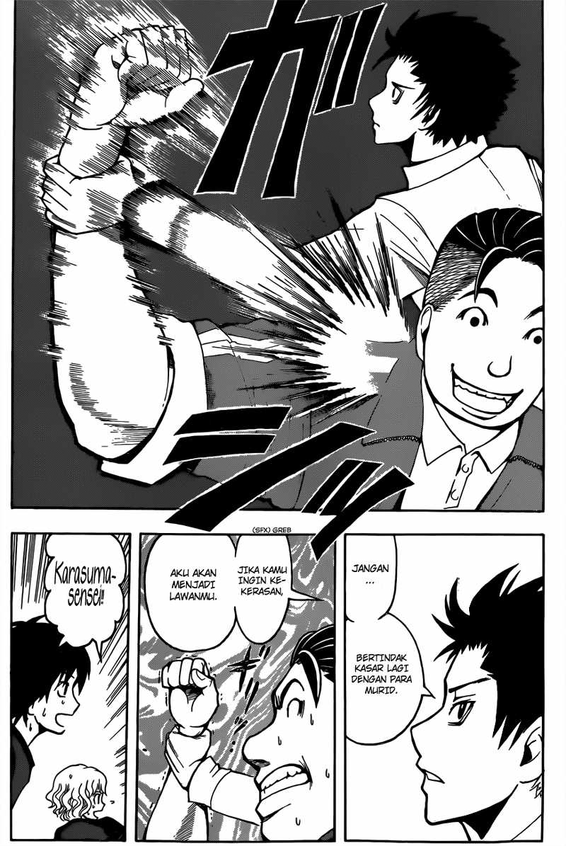 Halaman 9 dari Ansatsu Kyoushitsu Chapter 40
