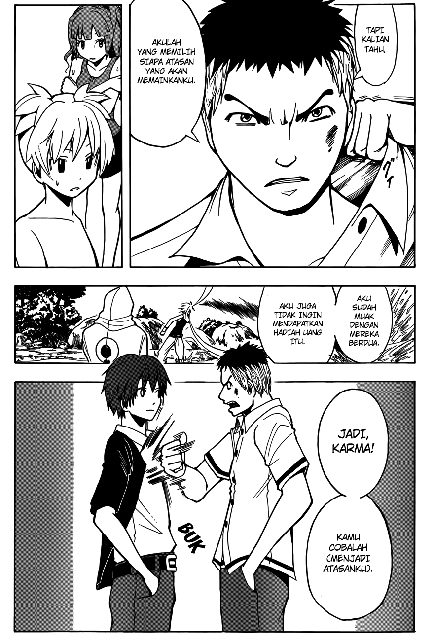 Halaman 19 dari Ansatsu Kyoushitsu Chapter 48