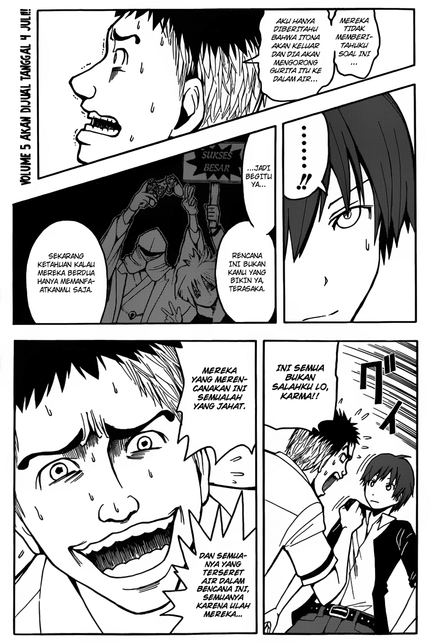 Halaman 6 dari Ansatsu Kyoushitsu Chapter 48