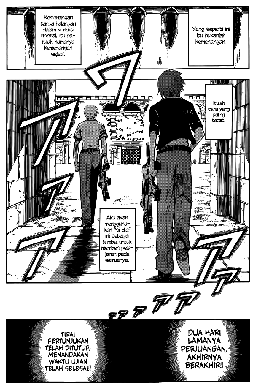 Halaman 19 dari Ansatsu Kyoushitsu Chapter 53