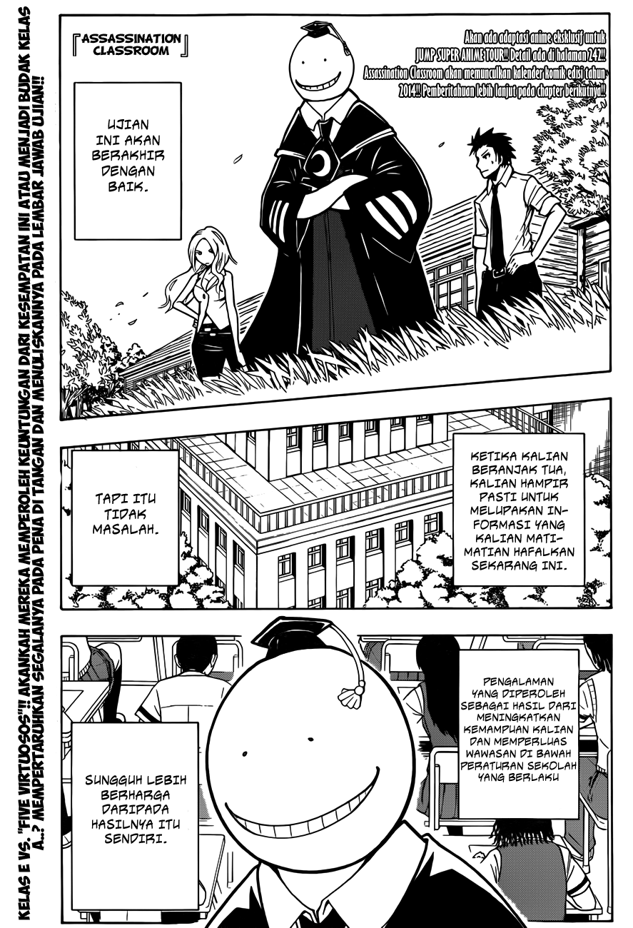Halaman 2 dari Ansatsu Kyoushitsu Chapter 53