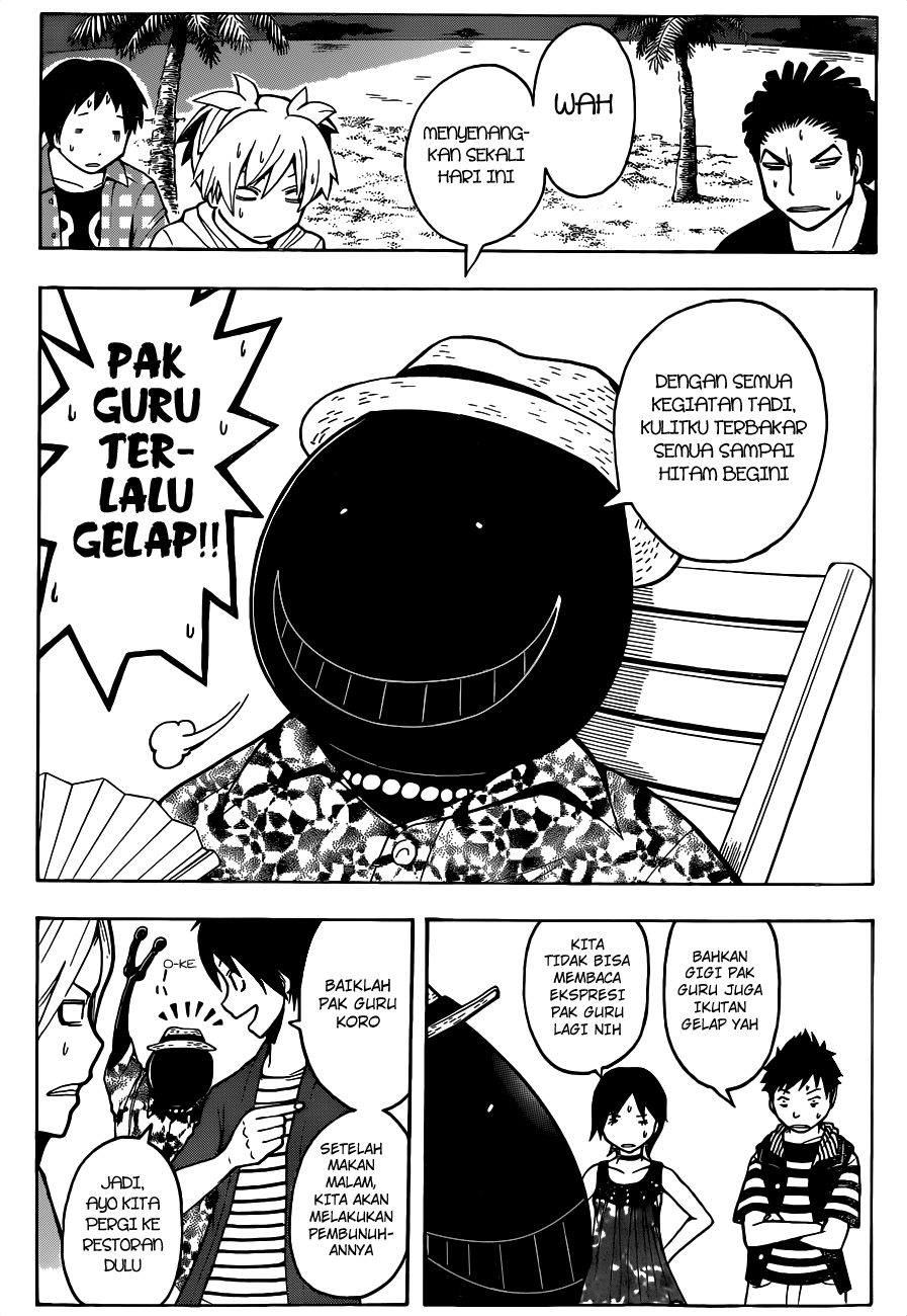 Halaman 14 dari Ansatsu Kyoushitsu Chapter 58