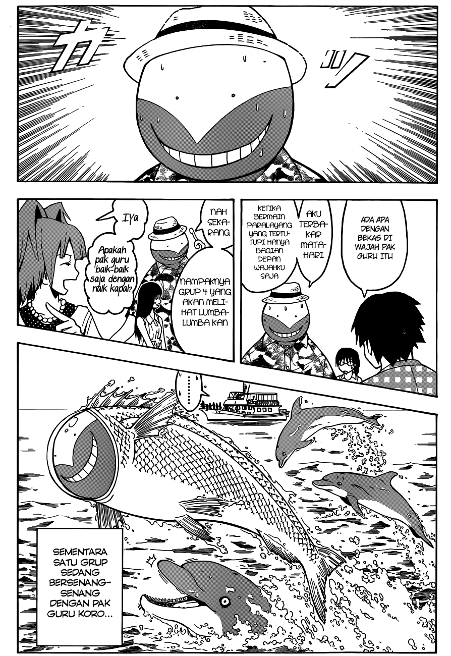 Halaman 8 dari Ansatsu Kyoushitsu Chapter 58
