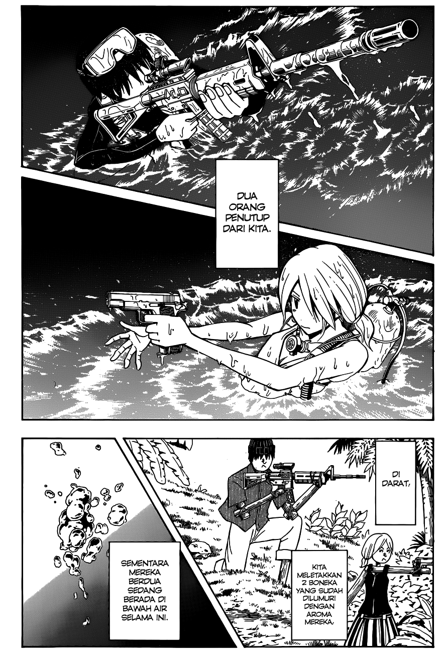 Halaman 18 dari Ansatsu Kyoushitsu Chapter 59