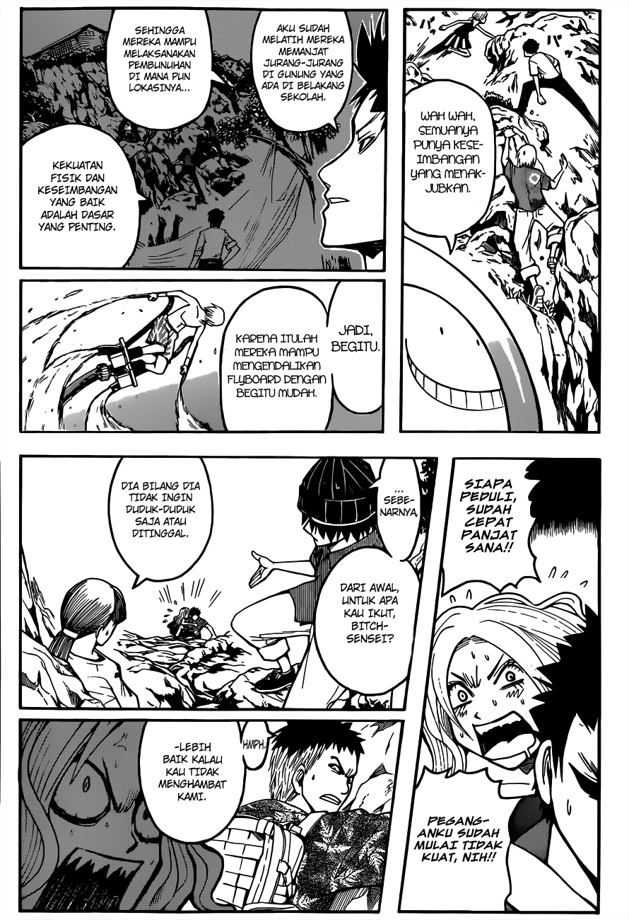 Halaman 5 dari Ansatsu Kyoushitsu Chapter 62