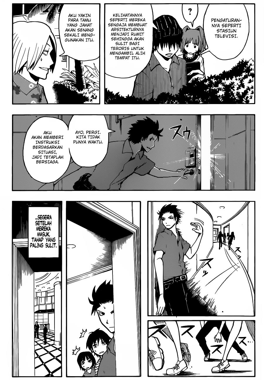 Halaman 8 dari Ansatsu Kyoushitsu Chapter 62