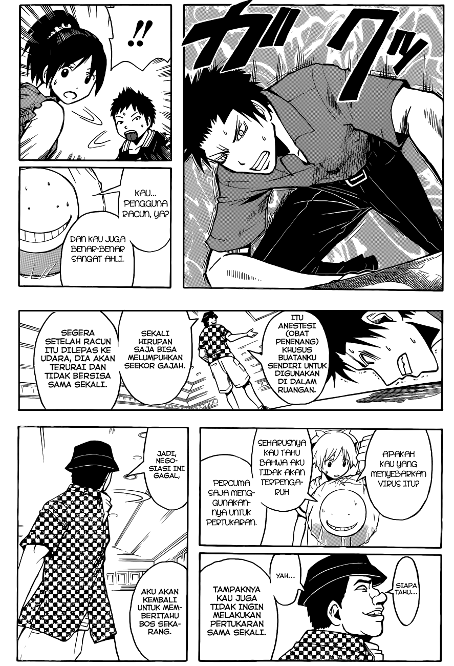 Halaman 16 dari Ansatsu Kyoushitsu Chapter 63