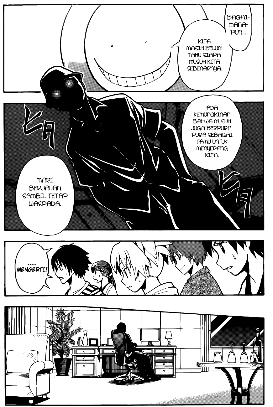 Halaman 6 dari Ansatsu Kyoushitsu Chapter 63