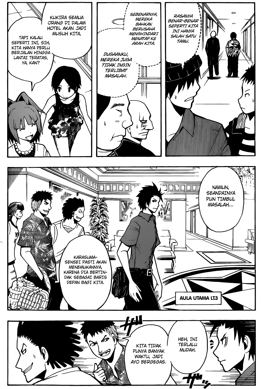 Halaman 9 dari Ansatsu Kyoushitsu Chapter 63