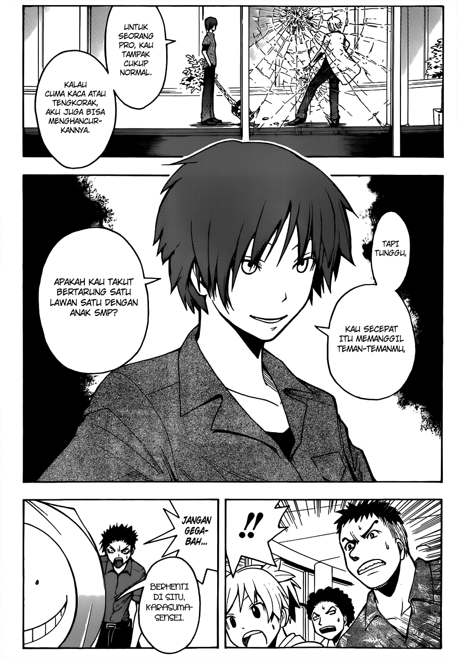 Halaman 18 dari Ansatsu Kyoushitsu Chapter 64