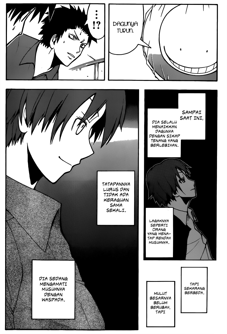 Halaman 19 dari Ansatsu Kyoushitsu Chapter 64