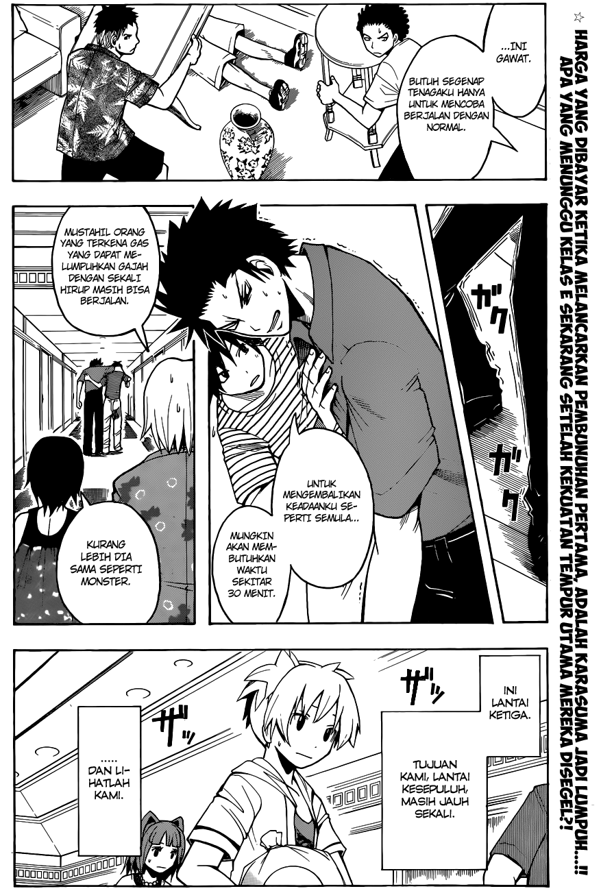 Halaman 3 dari Ansatsu Kyoushitsu Chapter 64