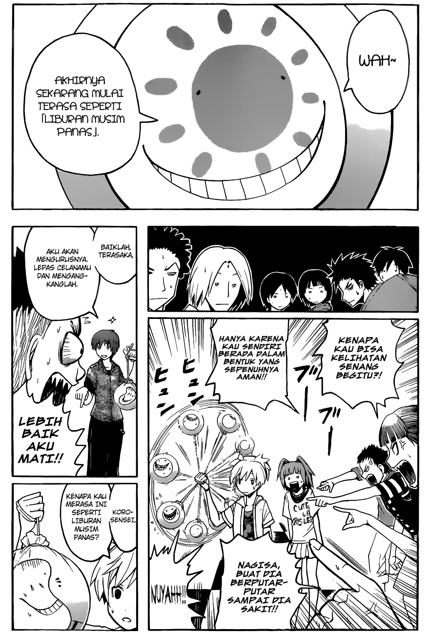 Halaman 5 dari Ansatsu Kyoushitsu Chapter 64