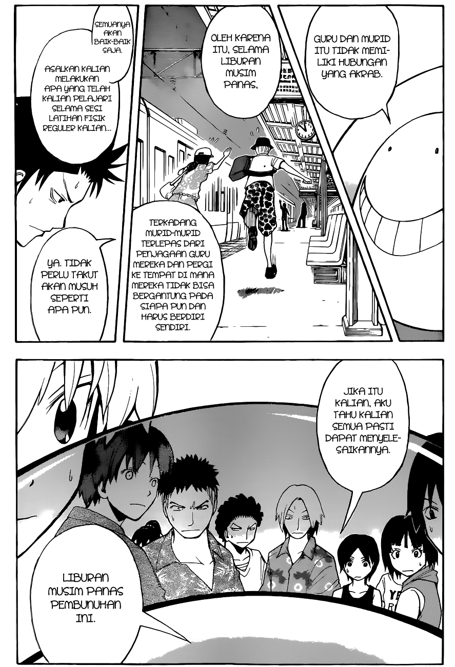 Halaman 6 dari Ansatsu Kyoushitsu Chapter 64