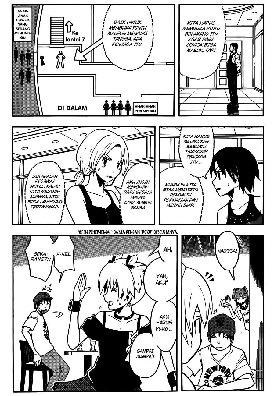 Halaman 14 dari Ansatsu Kyoushitsu Chapter 66