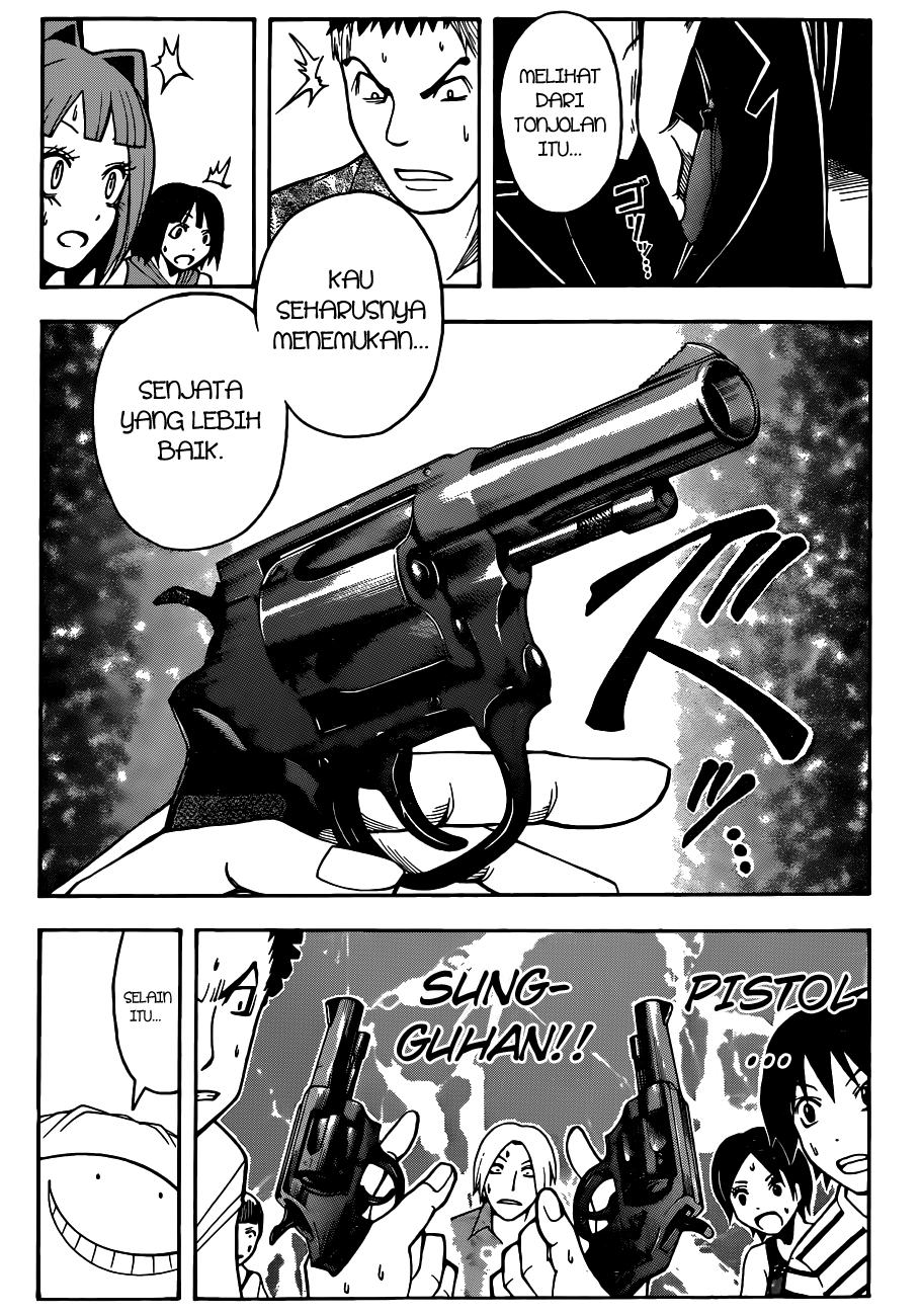 Halaman 10 dari Ansatsu Kyoushitsu Chapter 67
