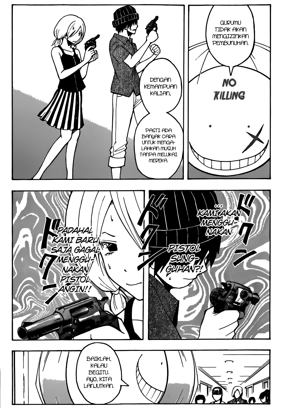 Halaman 12 dari Ansatsu Kyoushitsu Chapter 67