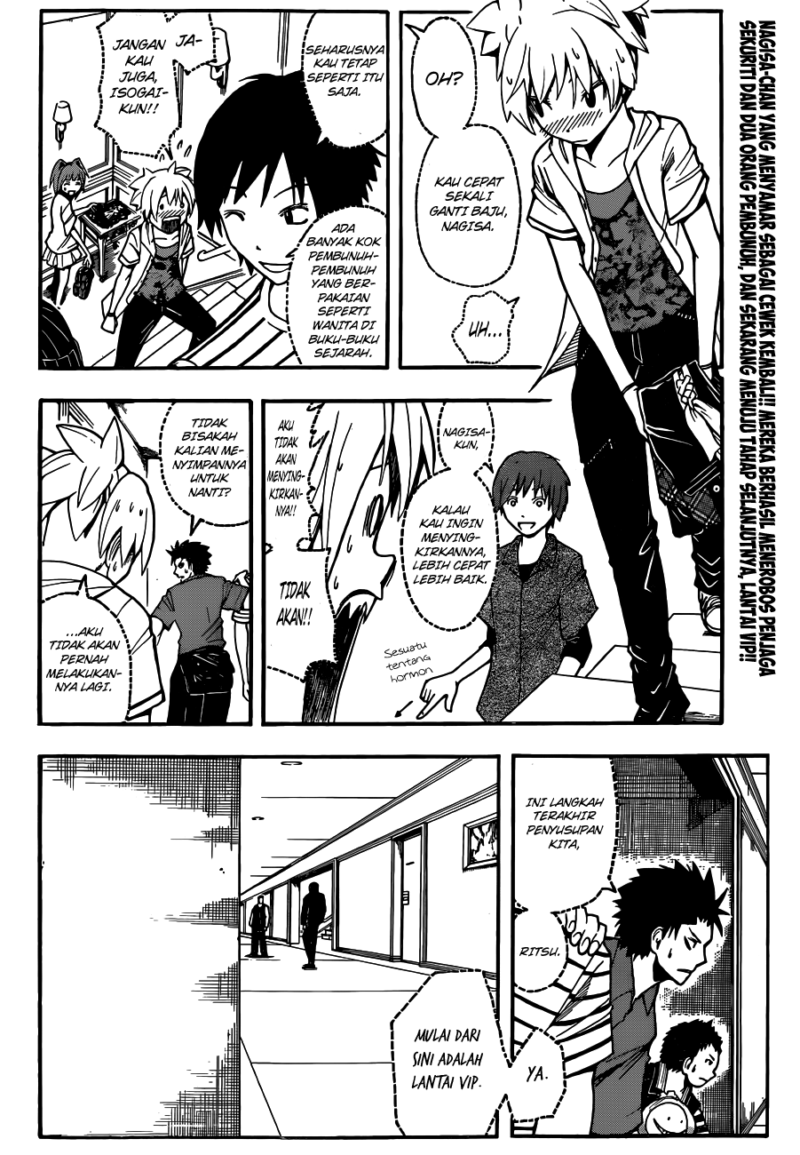 Halaman 3 dari Ansatsu Kyoushitsu Chapter 67