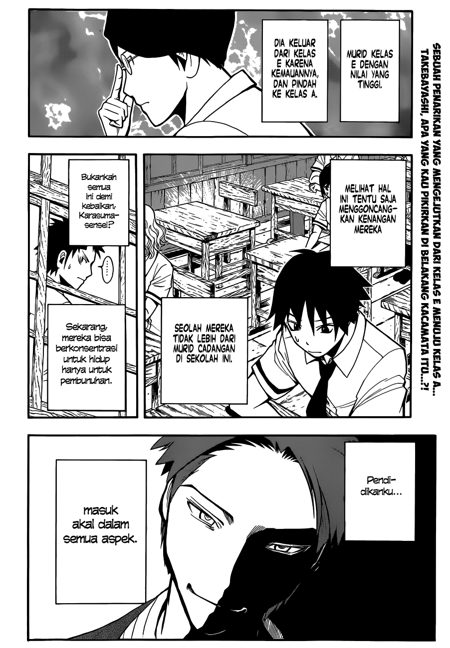 Halaman 3 dari Ansatsu Kyoushitsu Chapter 78