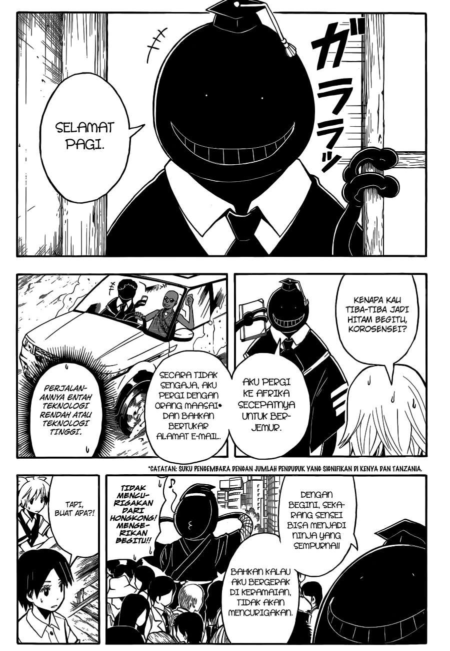 Halaman 4 dari Ansatsu Kyoushitsu Chapter 78