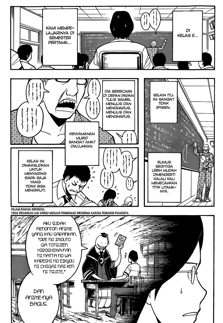 Halaman 9 dari Ansatsu Kyoushitsu Chapter 78