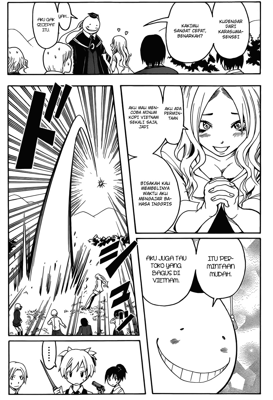 Halaman 14 dari Ansatsu Kyoushitsu Chapter 8