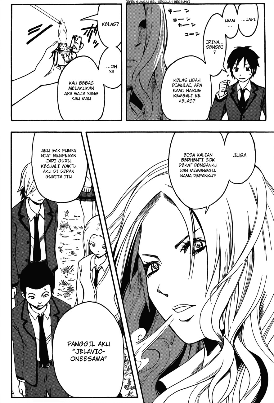 Halaman 15 dari Ansatsu Kyoushitsu Chapter 8