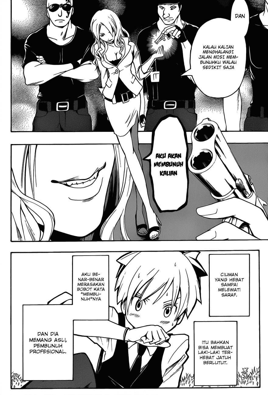 Halaman 19 dari Ansatsu Kyoushitsu Chapter 8