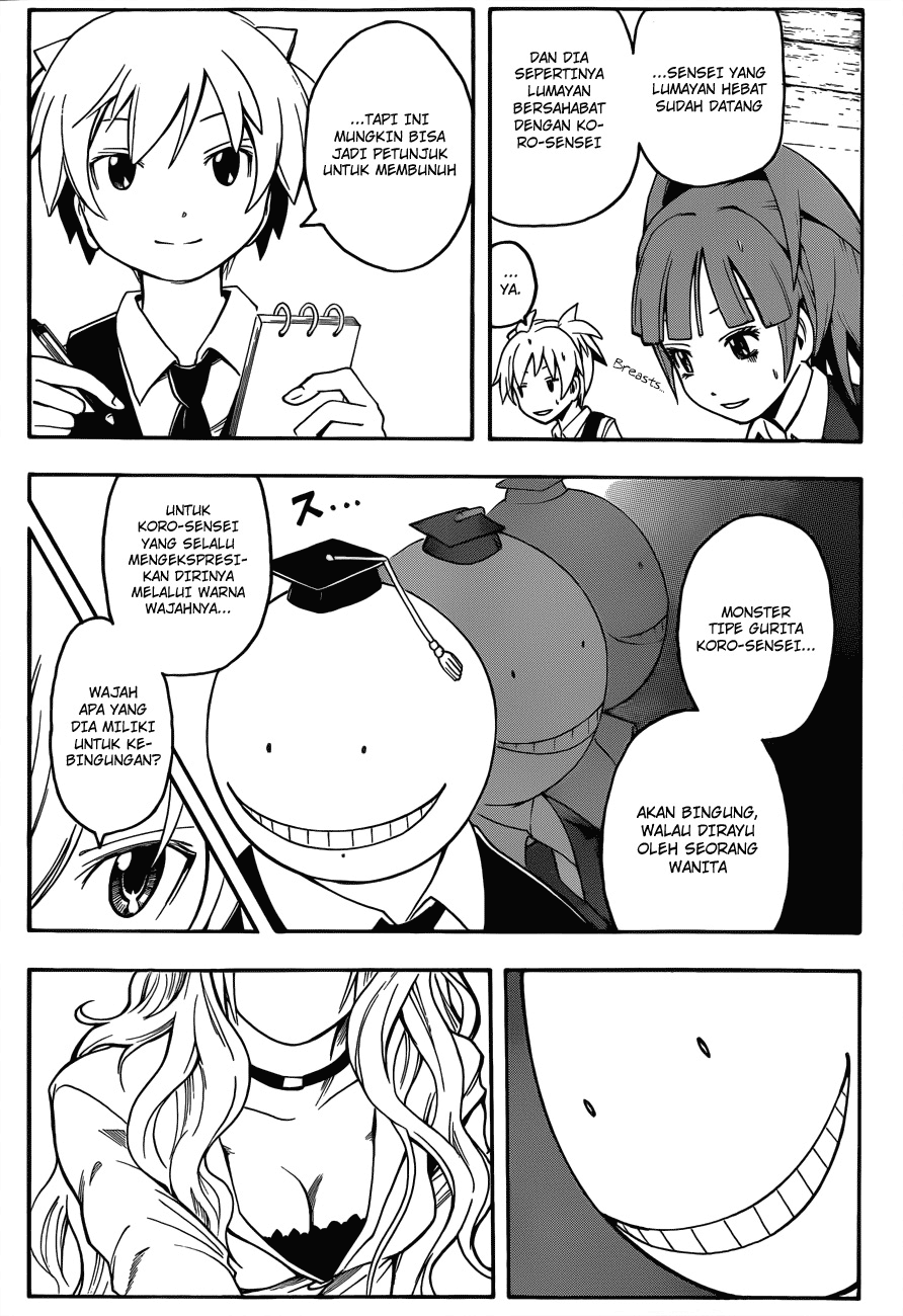 Halaman 8 dari Ansatsu Kyoushitsu Chapter 8