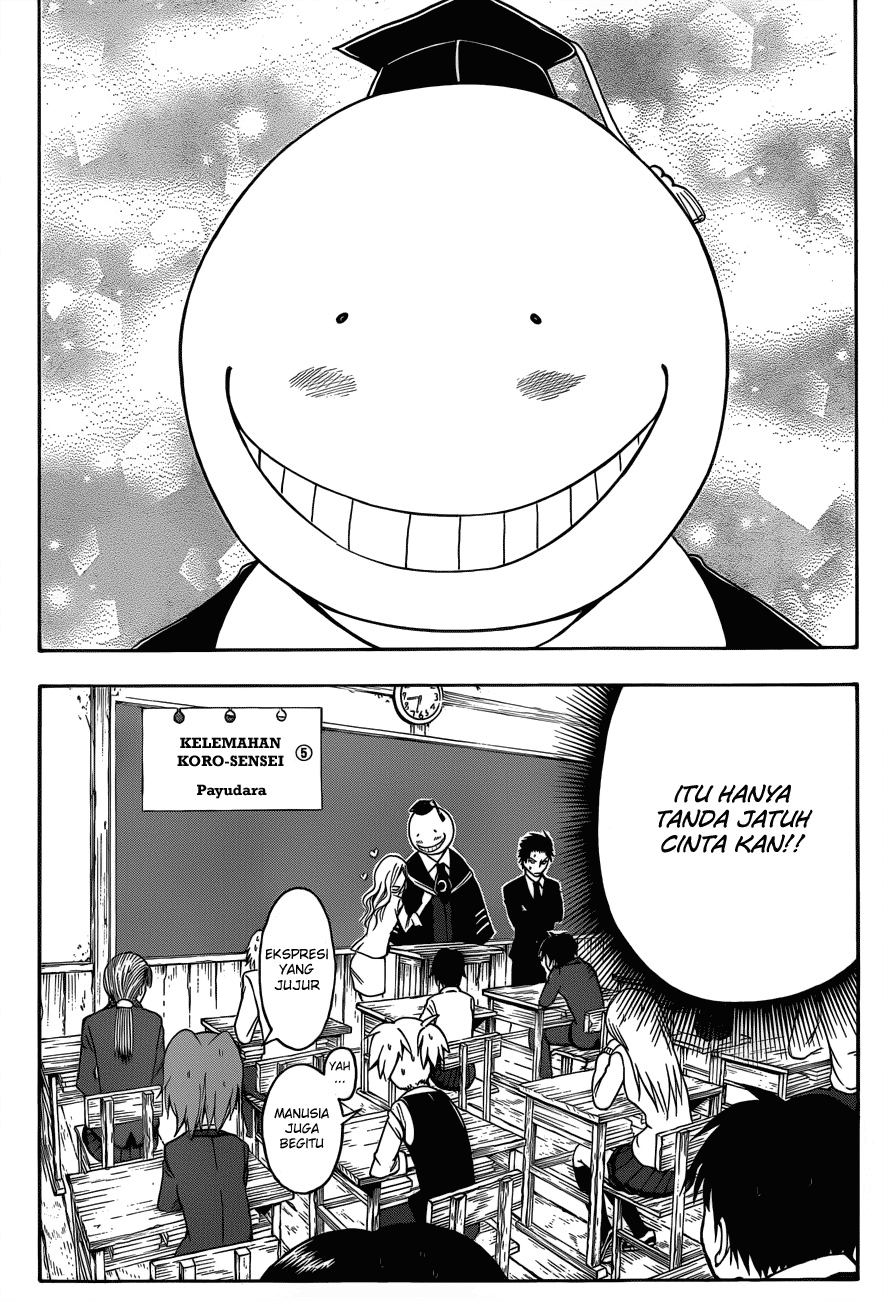 Halaman 9 dari Ansatsu Kyoushitsu Chapter 8